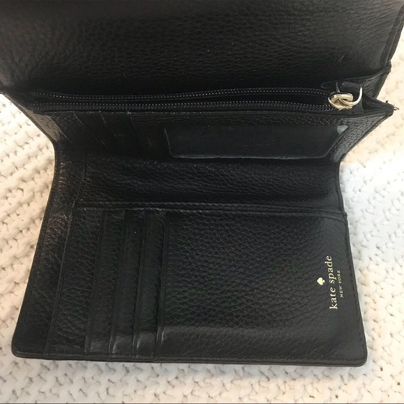 Black Kate Spade Wallet - Picture 4 of 4